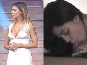Chica delgada se cor ...